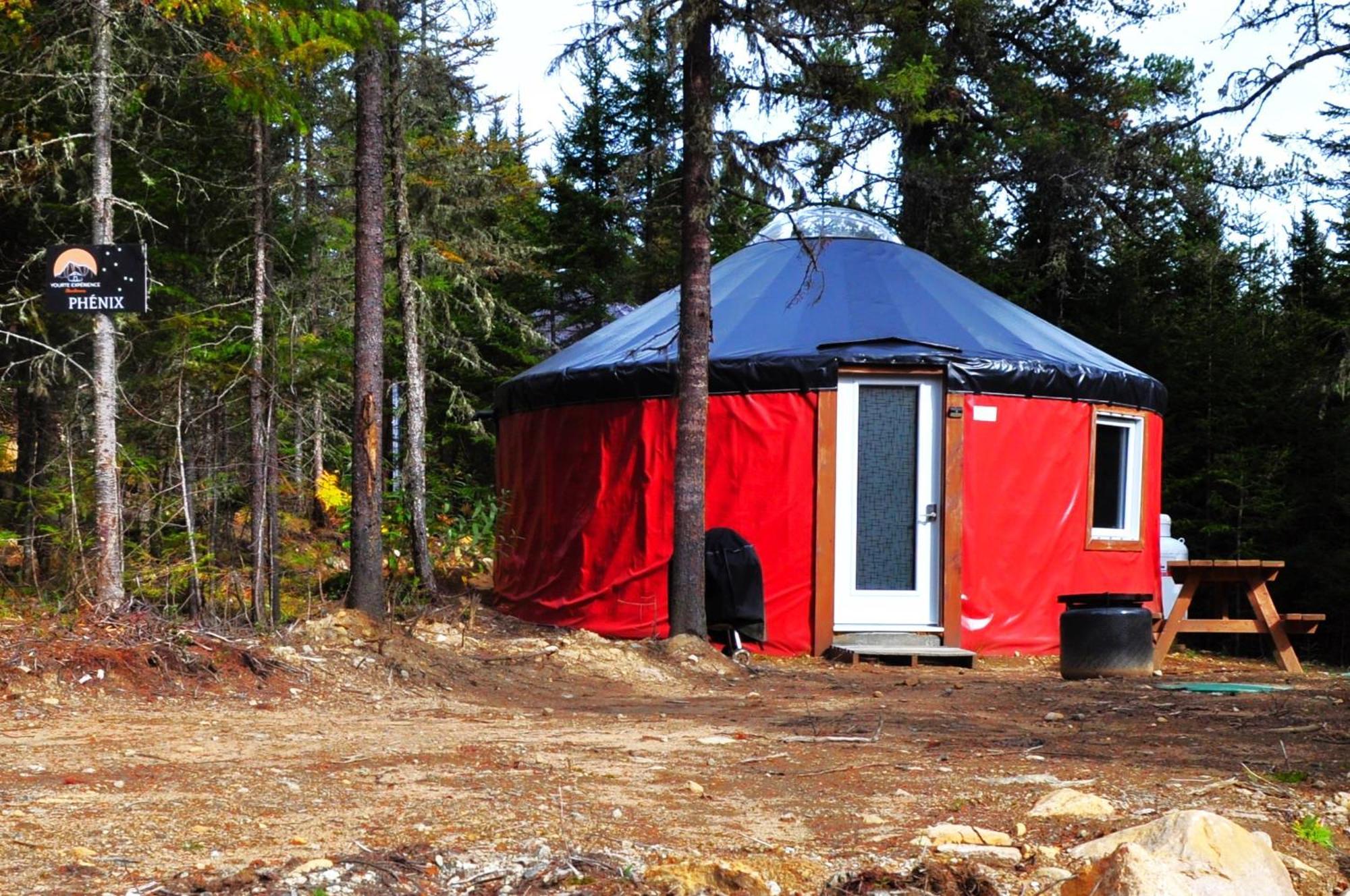 Yourte Experience Charlevoix La Malbaie Exterior foto